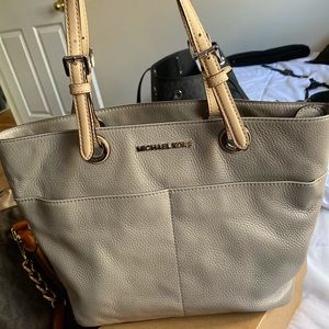 Gray Michael Kors tote